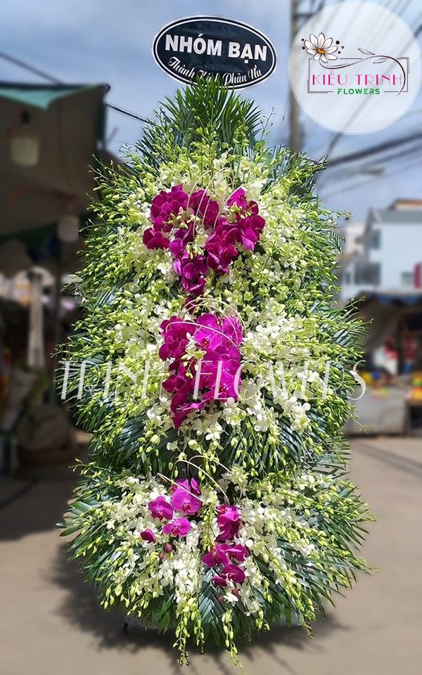 Cành Hoa Trắng T122