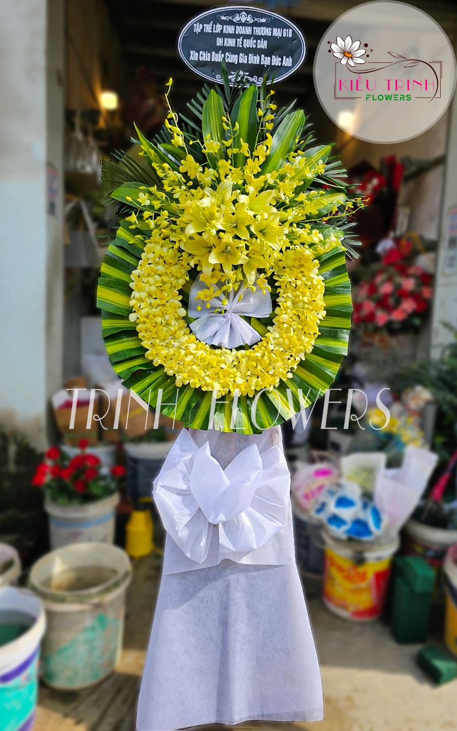 Vòng Hoa Viếng T170